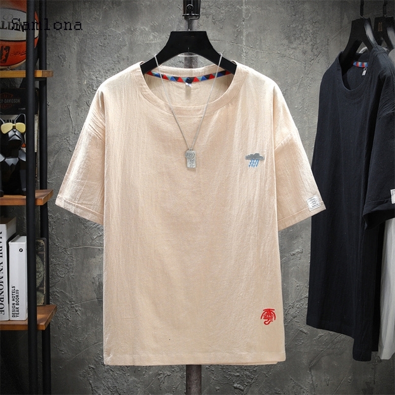Men's T-Shirts Summer Fashion Simple Casual T shirt Men Clothing Japanese style Large Size Loose Comfortable Wild Short Sleeved Men's T sh