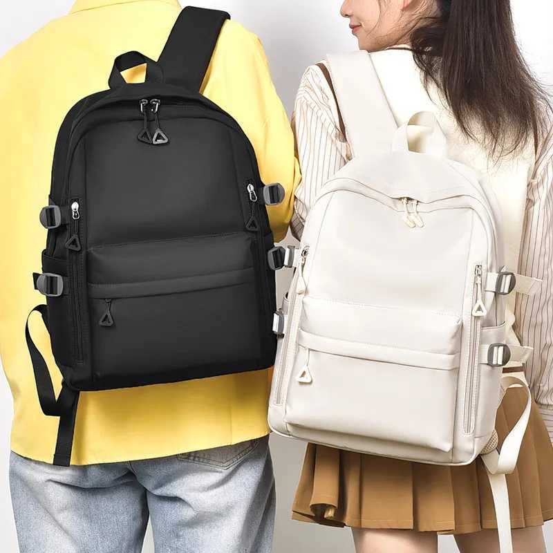 New Student Backpack With Large Capacity Simple And Durable Oxford Cloth Backpack Lightweight And Womens Casual Backpack Z250925
