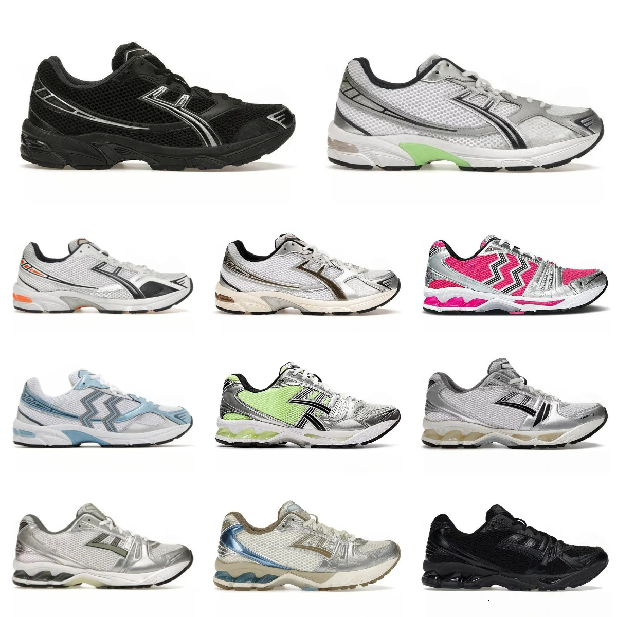 Trainers 1130 2160 NYC Mens Women Sports Shoes Designer K14 Thick-soled Casual Shoes Black Pure Sier Silver Glacier Solar Power White GT Fashion Out