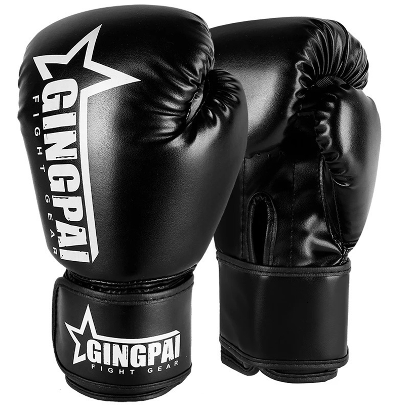 Boxing Gloves Professional Boxing Gloves Men Training Fighting Gloves PU Leather Breathable Karate Kickboxing Muay Women 6 10oz 241008