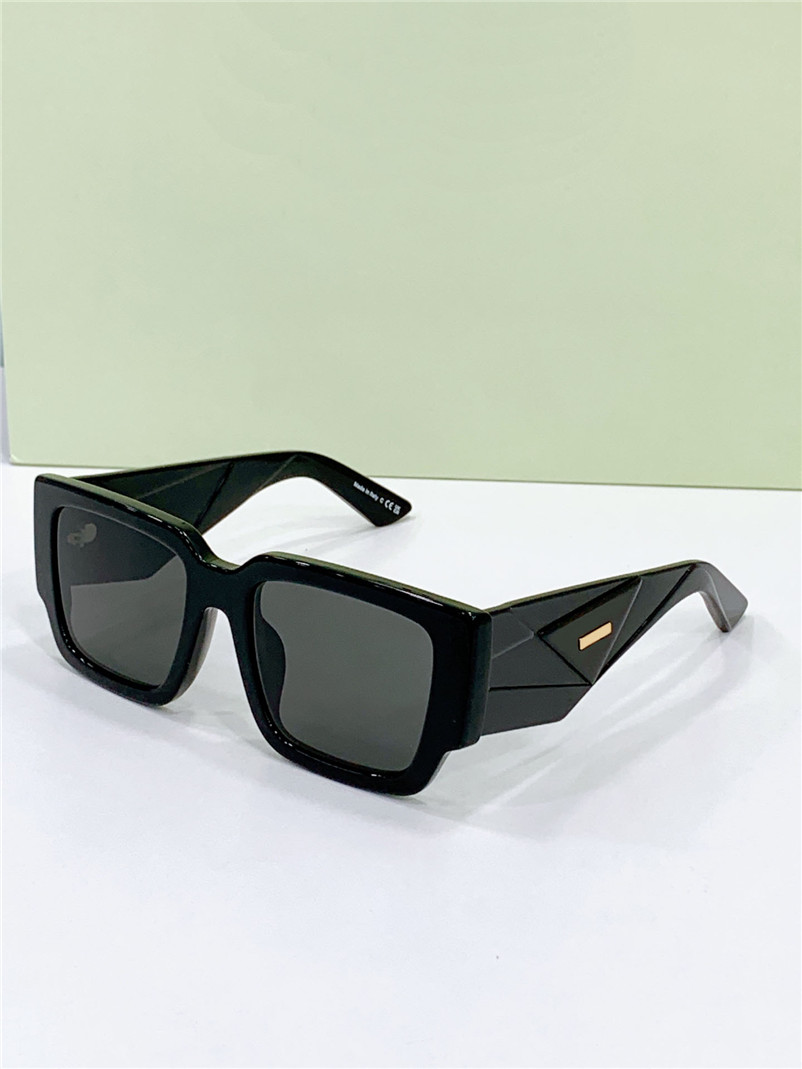 New fashion design sunglasses 12Z delicate big square frame popular and simple style outdoor uv400 protection glasses with original case