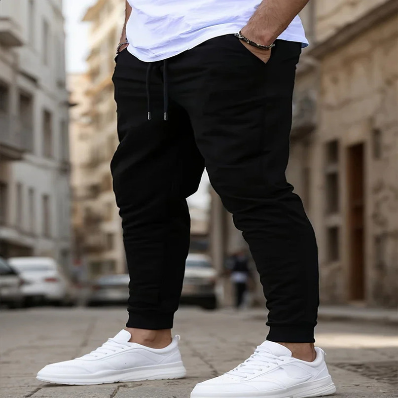 Mens pants for summer running fitness jogging sports menwomen fashionable and casual Trouser breathable exercise track field clothes 240816
