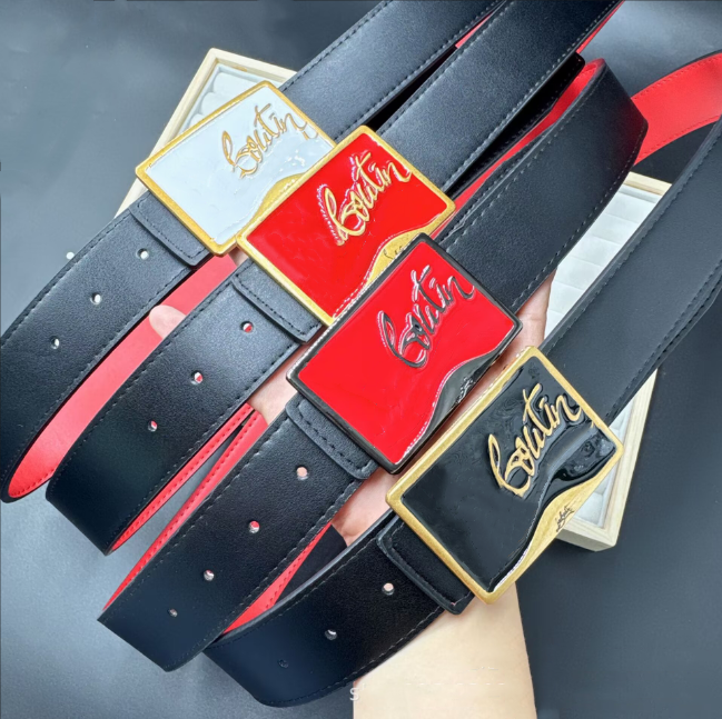 C L Sexy Stylish black Red Leather Belts luxurious Charm Mens Women Jeans Belt Designer Fashion Accessories Dresses belts unisex Leather Belt Charmi