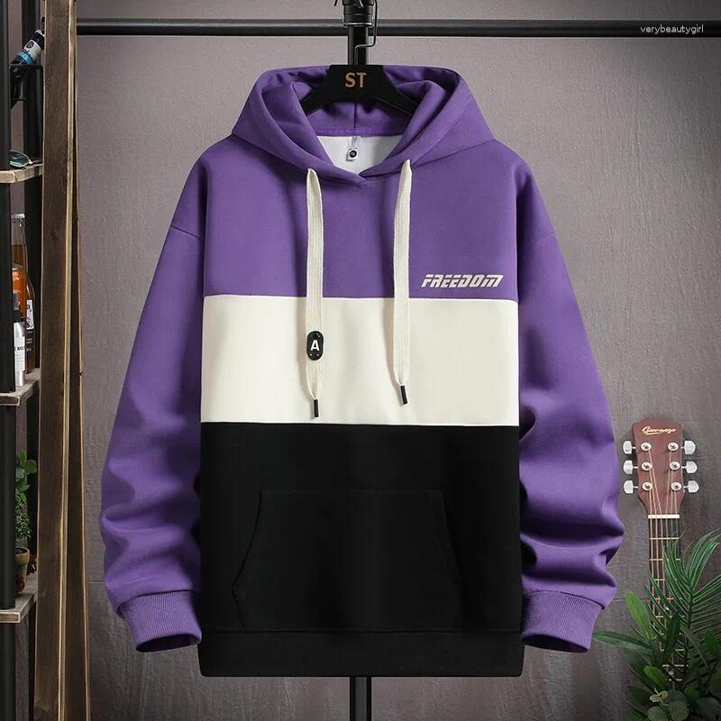 Men's Hoodies Fashion Cotton 2025 Spring Autumn Casual Sweatshirts Youth Streetwear Pullovers Outdoor Pull On Top Hoody Clothing