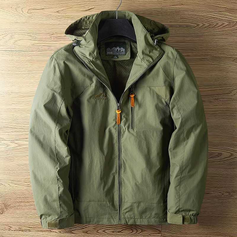 Mens Workwear Jacket 2025 Spring Autumn Casual Outdoor Jackets Thin Section Punching Jacket Mens Versatile Clambing Streetwear X250925