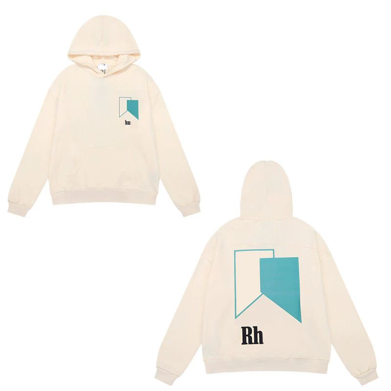 Rhud Hoodie Heavy Metal Motorcycle Eagle Letter Printed Hoodie Vintage Oversized Men Women Autumn/Winter Headwear Casual Sports Sweatshirt Rhud Trac