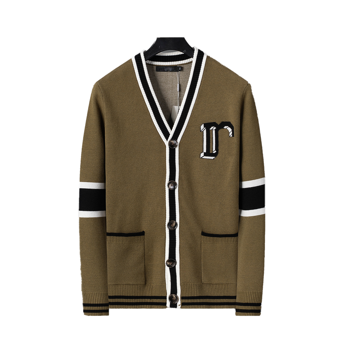 Designer Sweater Men's Women's Knit Cardigan Sweater Jacket - Long Sleeve Autumn and Winter