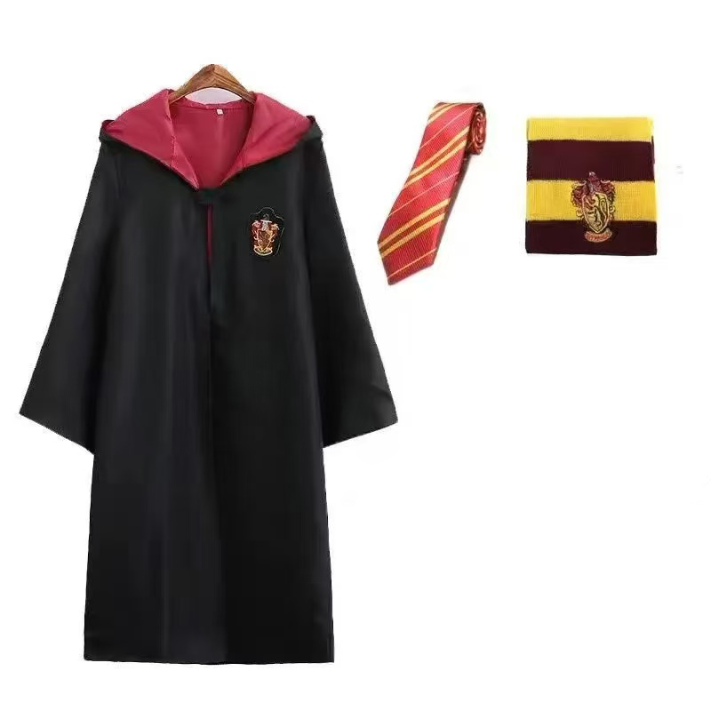 Halloween Student Uniform Cosplay Harry Sweater Cosplay Costume Solid Color V-Neck Vest Pullover 100% Cotton Spring/Fall Knit Top