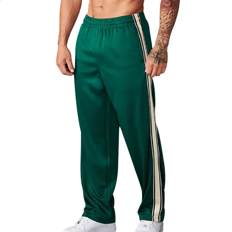 Mens Fashion Sports Pants Spring and Autumn Thin Casual Slow Running Fitness Trousers 240816