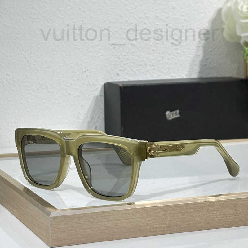 Sunglasses Designer Brand Keruo Fashion Acetate Personality Small Square Frame Outdoor Sun Protection Box- Officer 6606