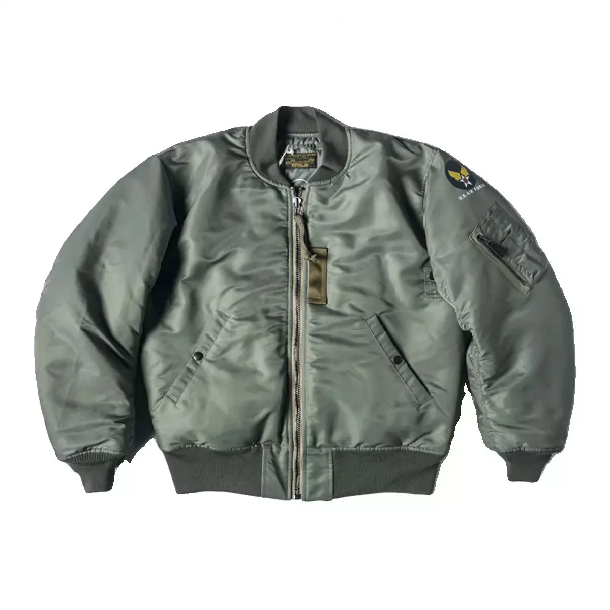 Bronson MA1 Same Style Bomber Flight Jacket Fall Winter Mens Military Coat Waterproof and Warm 250905
