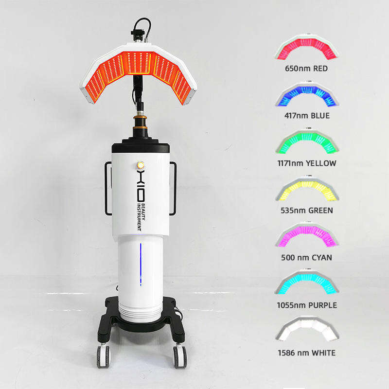 Salón 273 Lámparas Peeds LED Phototerapia PDT Máquina de 7 colores Terapia de fotones Máquina de belleza Máquina de belleza Rije de arrugas Filosa A