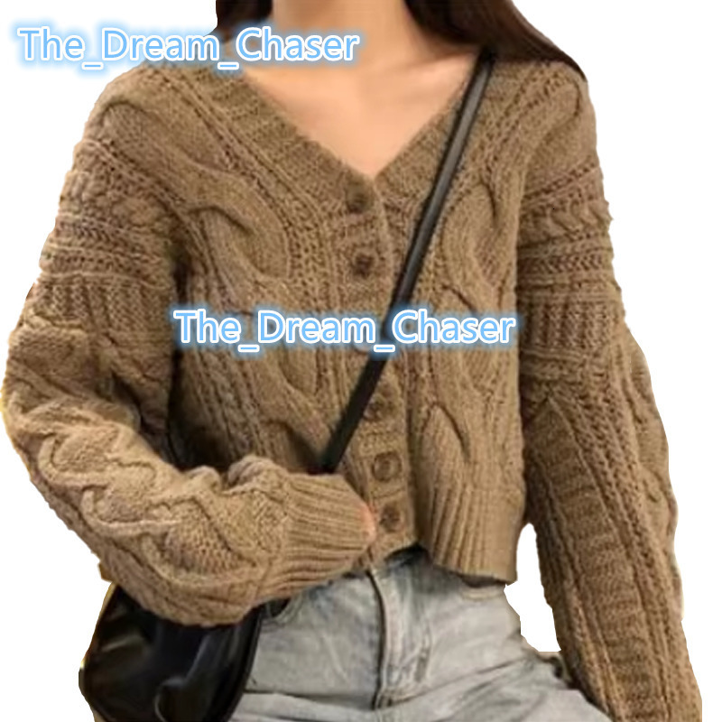 2025 New Fashion New Loose Top Knit Long Sleeve Autumn Winter Printed Loose Batwing Sleeve Top