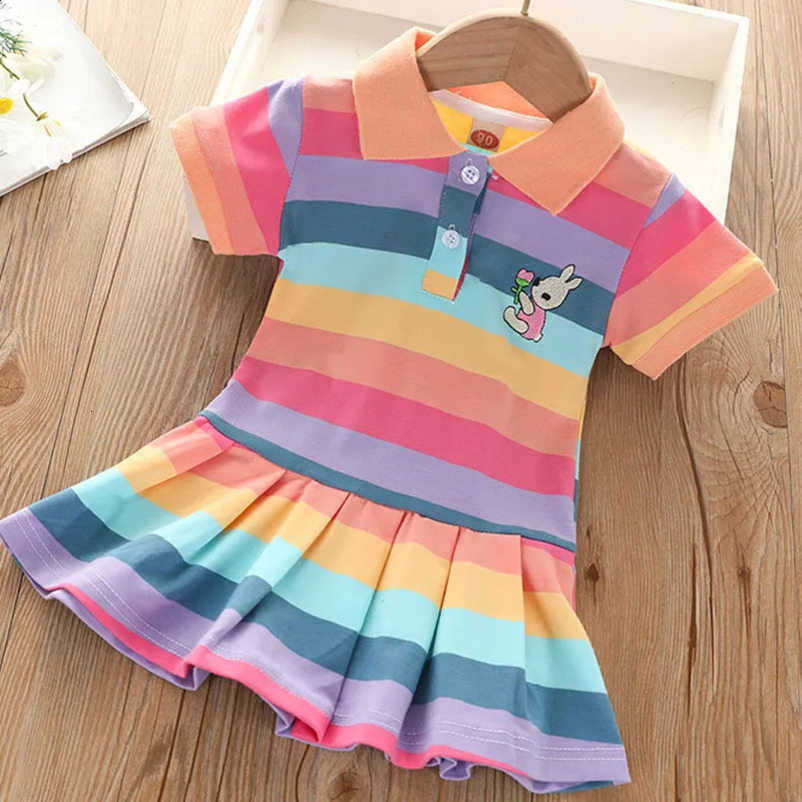 Girl Dress Spring Summer Children Dresses Unicorn Kids Clothes Fashion toddler Baby Girls Clothing Summer Dress Girl 250408