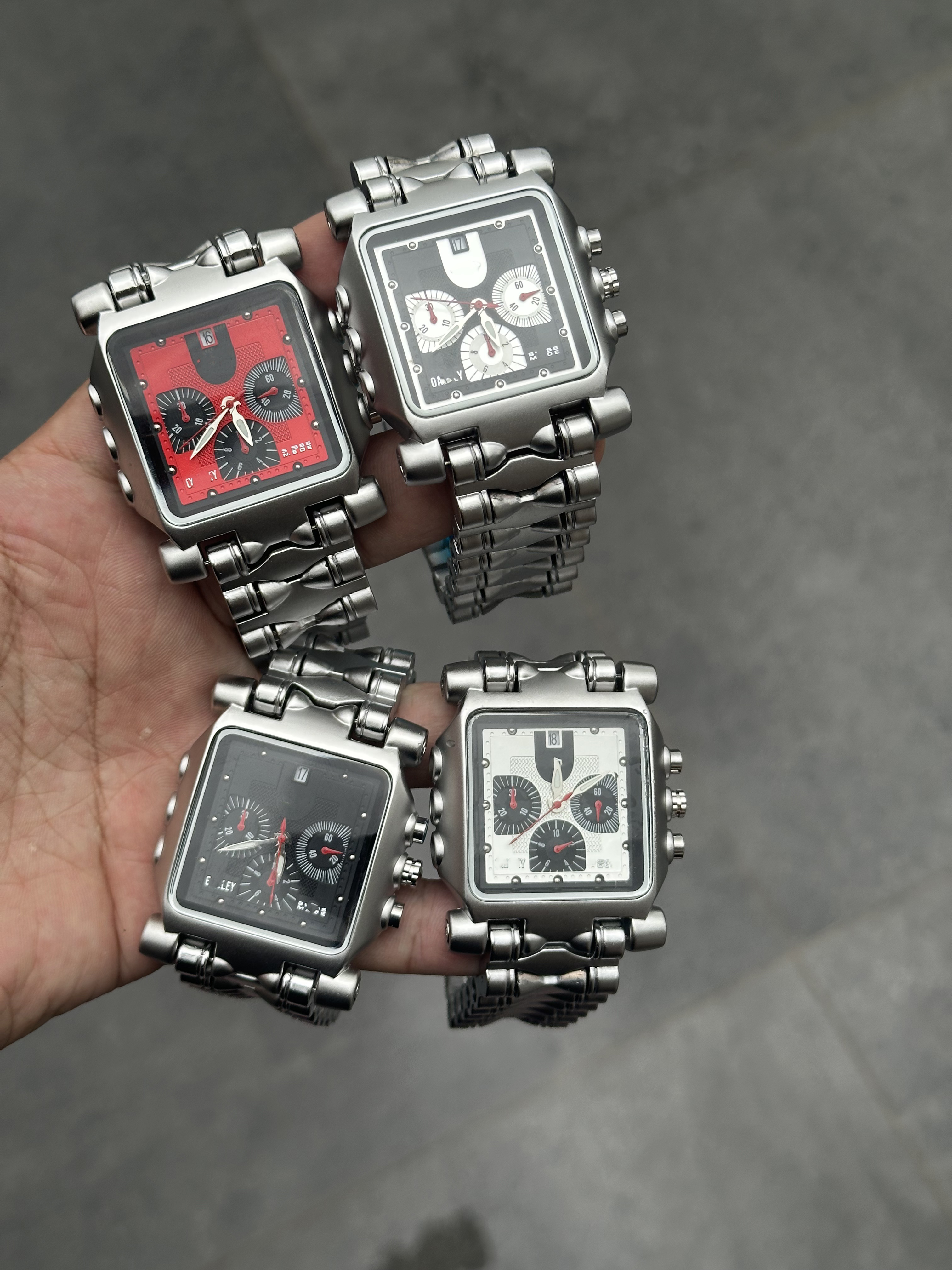 25ss Designer watch Wristwatch y2k style trendy watches, fashionable irregular designs for men, high-end waterproof ins, niche Irregular-shaped watc
