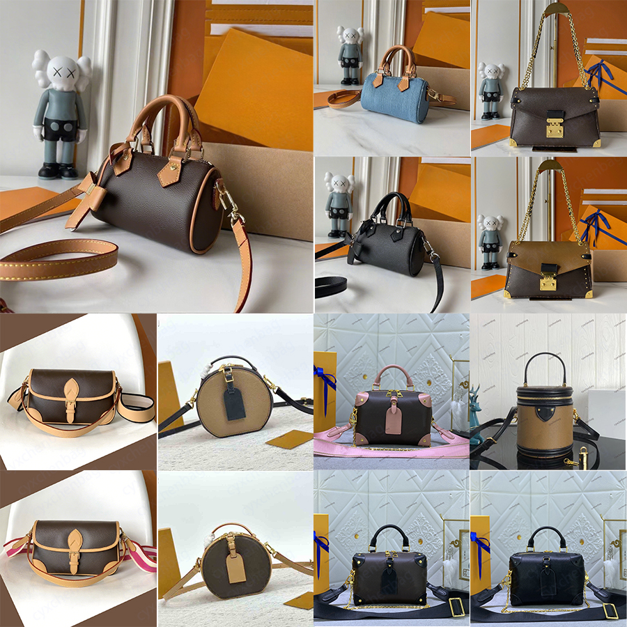Sac à épaule de luxe Designer Sac pour femmes Chaîne à main de chaîne de motif rhombique Sac à main - Conception polyvalente de sangle double pou