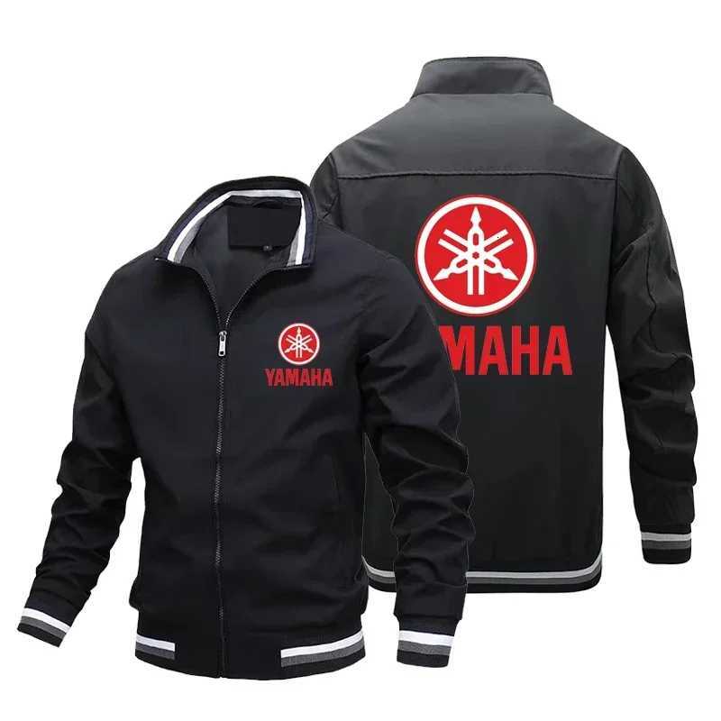 2025 New Summer Mens Yamaha Printed Custom Jacket Fashion Motorcycle Biker Jacket Bomber Jacket Men Clothing Coats X250925