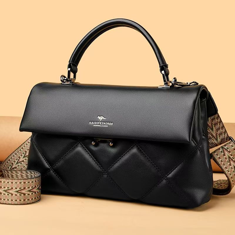 Designer bag free shipping new fashionable high-end texture printed large capacity tote bag shoulder crossbody bag for women A019