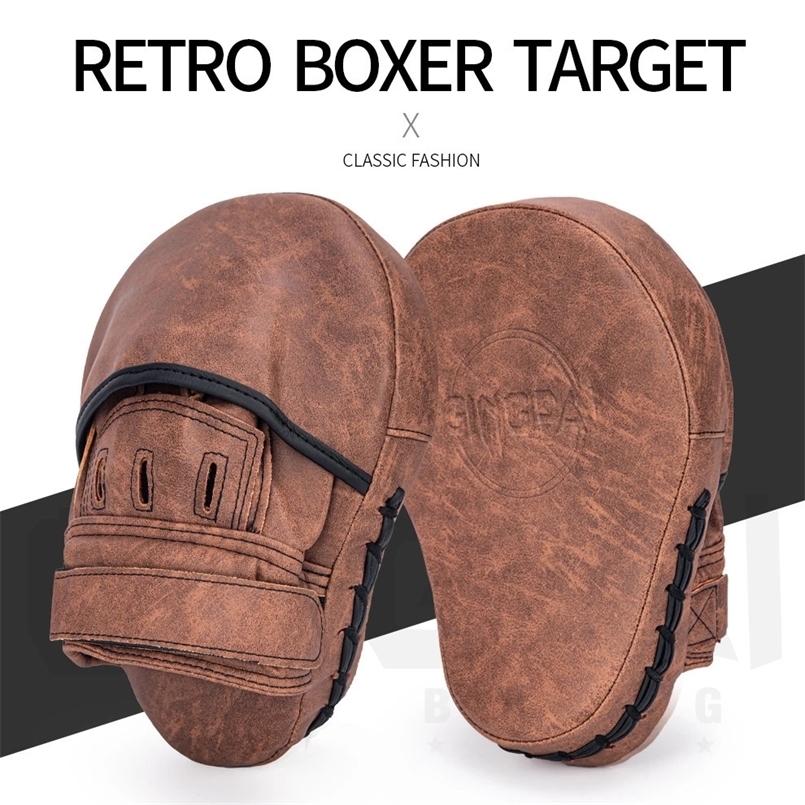 1pc Kicking Pad Professional Boxing Target Pads Fight Punching Bag Sanda Training Gloves PU Training Gear Sparring Boxing Bags 241202
