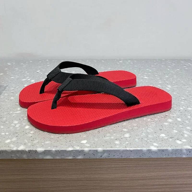 New Mixed Colors Versatile Flip Flops Slippers Women Flat Bottom Slides Summer Outdoor Vacation Beach Swimming Shoes ddmypanda