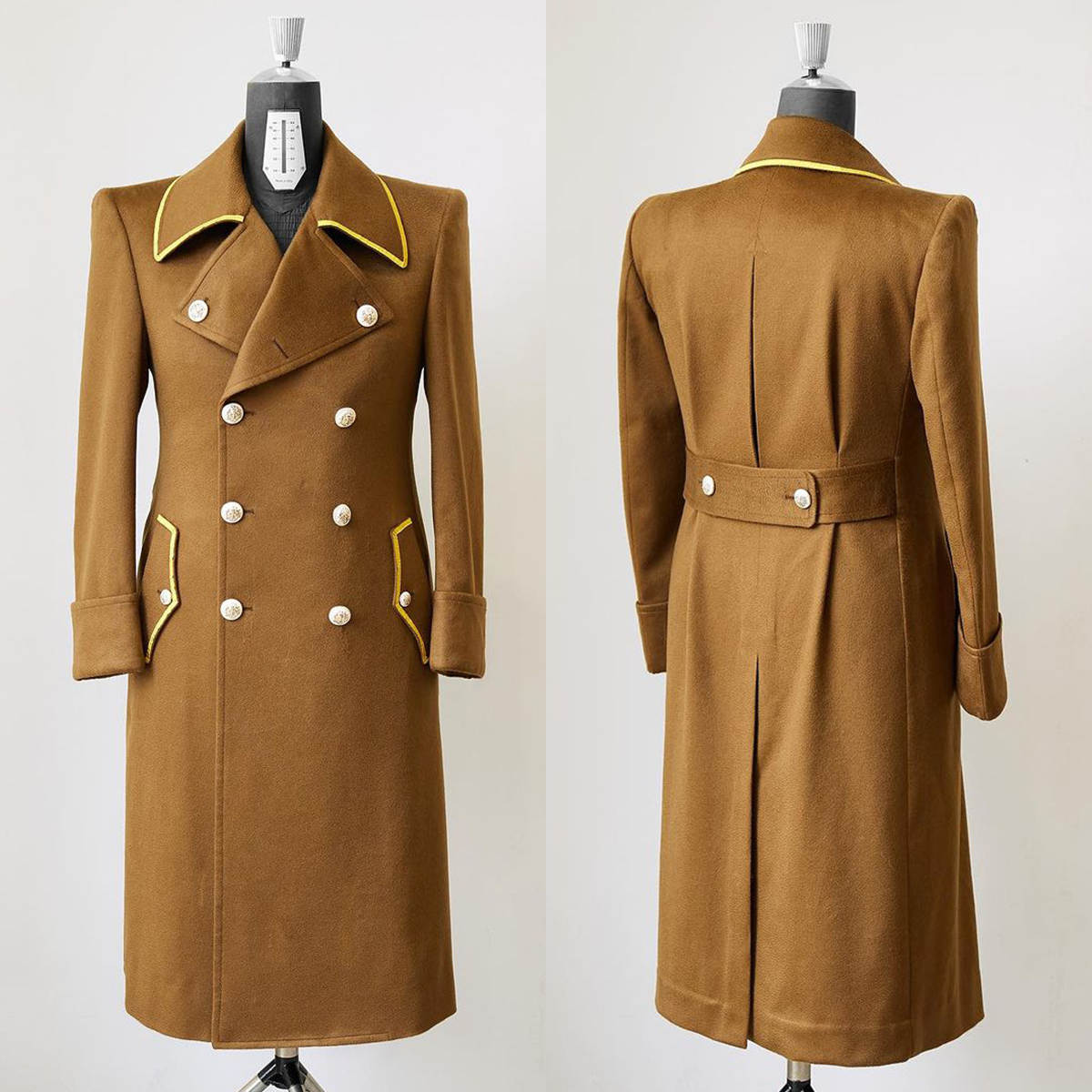 Modern One Piece Customized Men Jacket Blazers Double Breasted Wool Blend Wedding Tuxedos Plus Size Custom Made