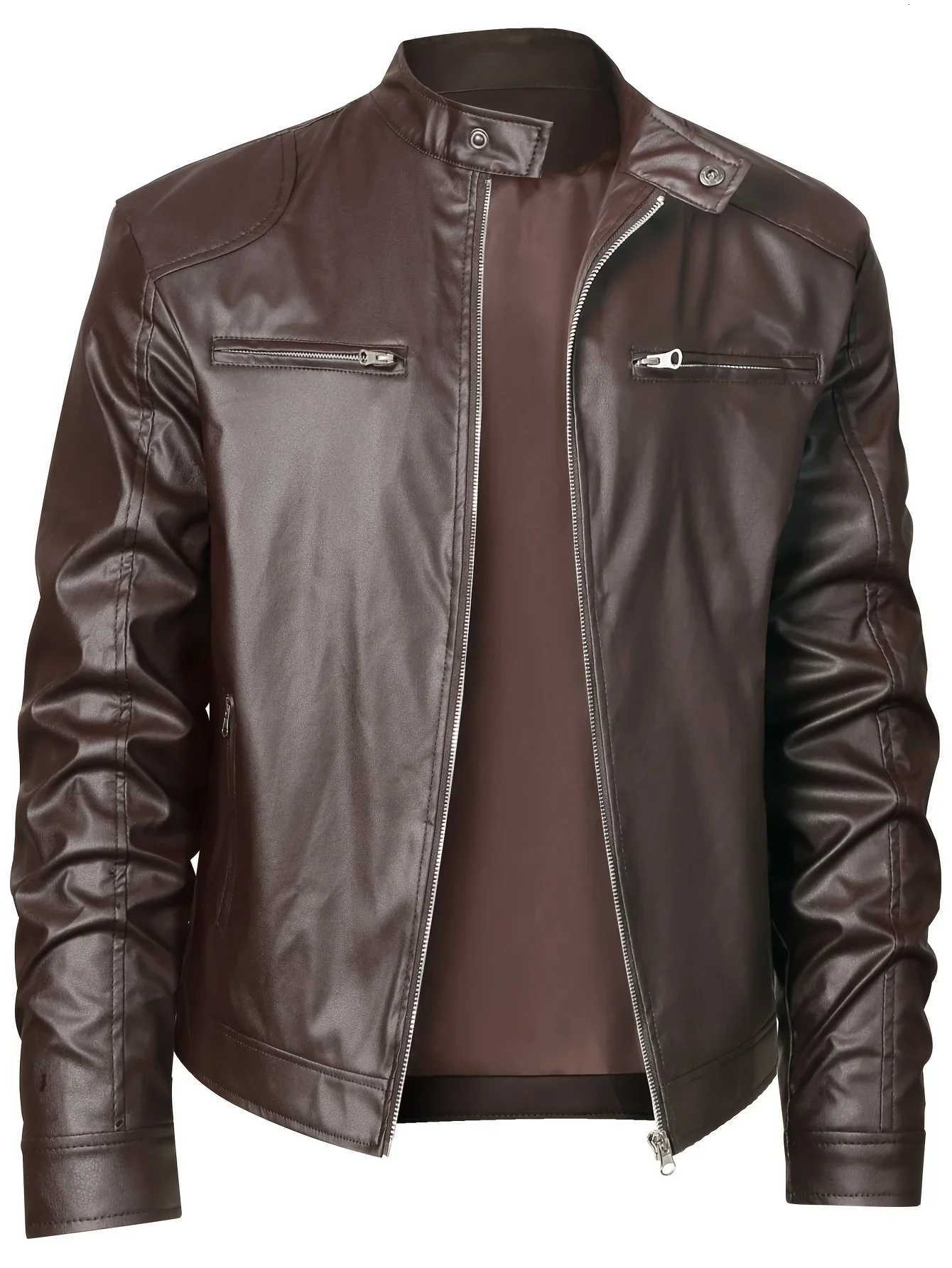 Bomber Jacket Winter Sweatshirt Waterproof Windbreaker Mens Fashion Luxury Clothing Mens Spring Jackets Mens Leather Coats X250925