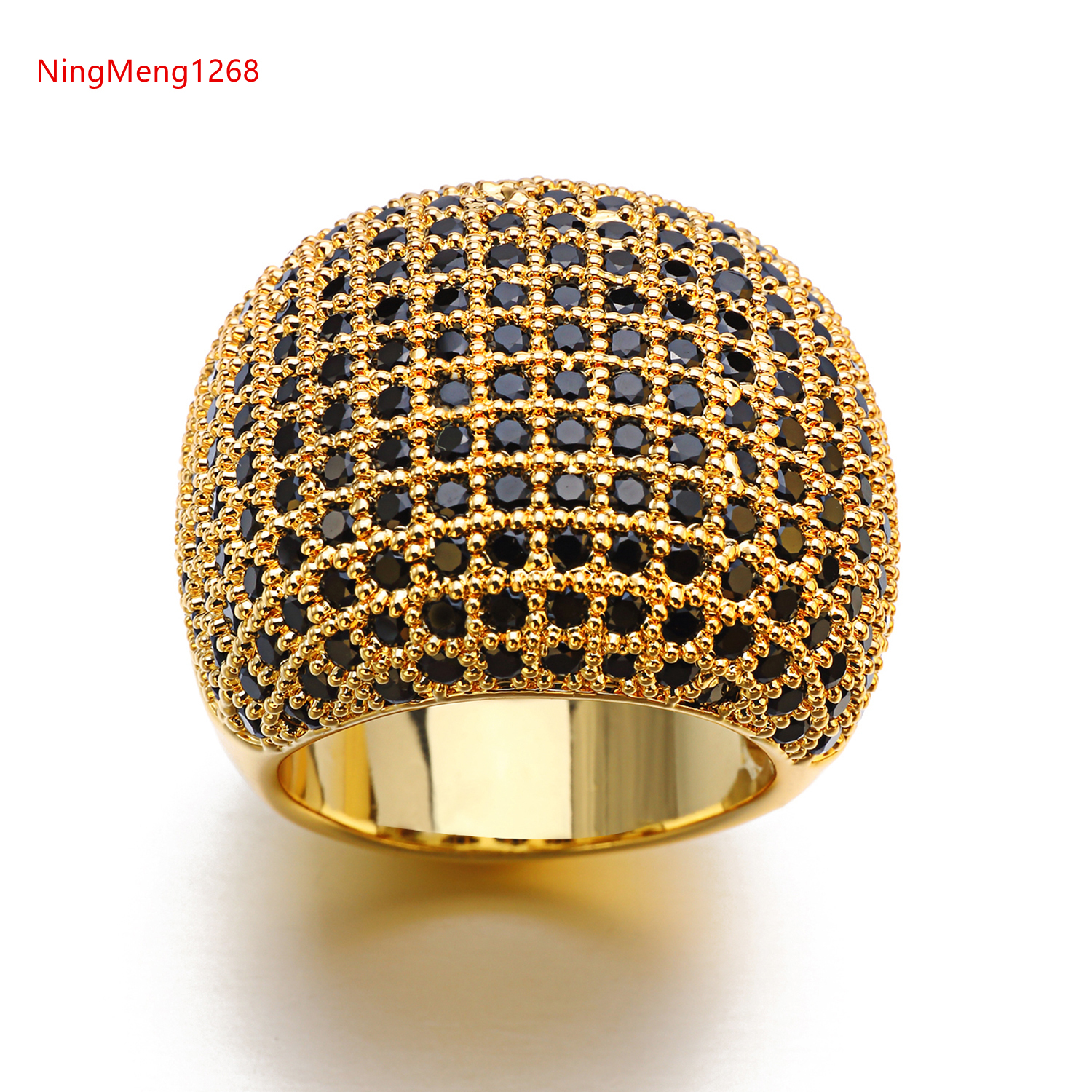 Jasen Jewelry Designs Fashion Black Color Moissanite Diamonds 925 Sterling Silver Hip Hop Iced Out Ring for Men