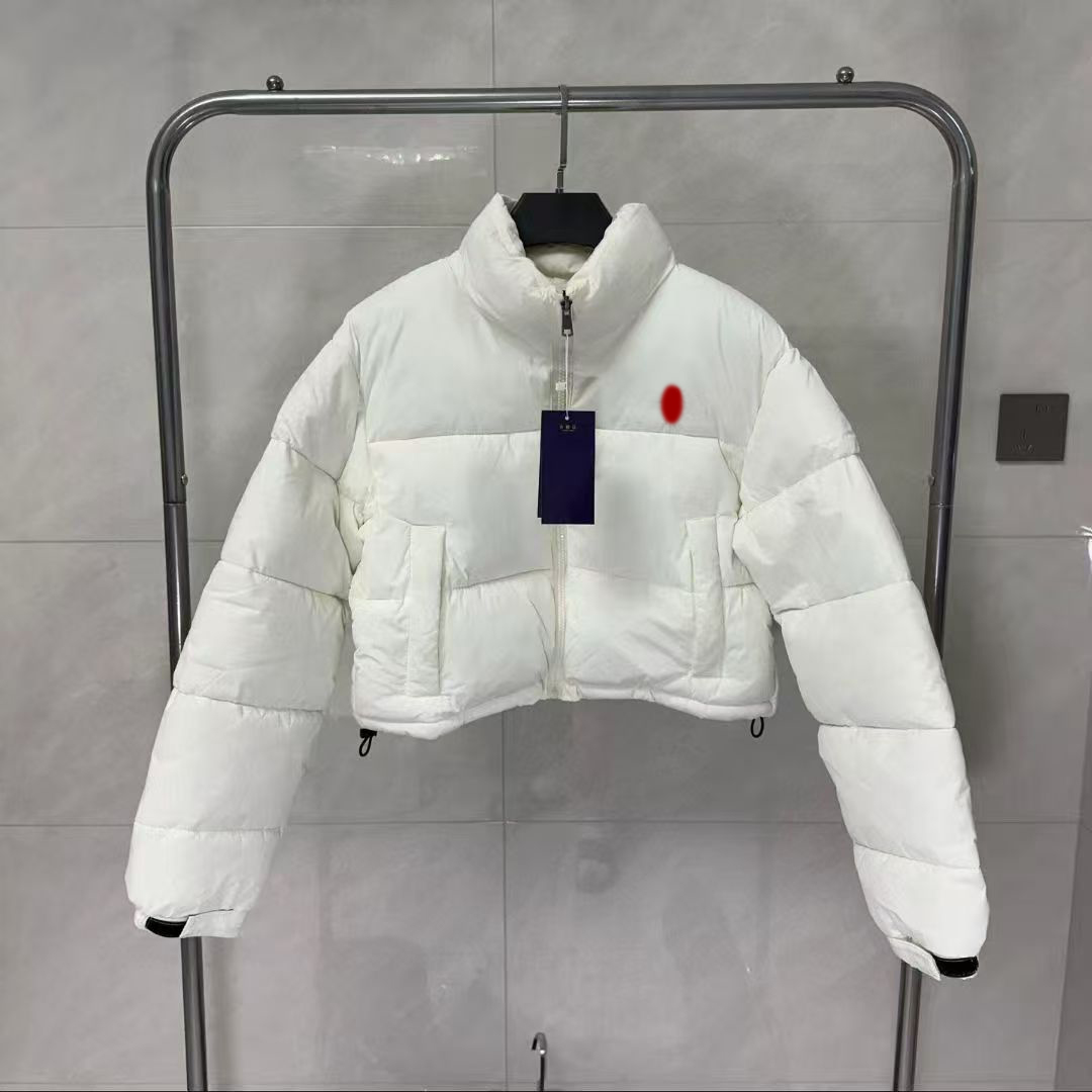 Fashion Designer Womens Winter Puffer Polo Short Jackets Stand Neck Parkas Snowsports Thickened Snow Embroidery Horse Warm Jacket Women Windproof Ou