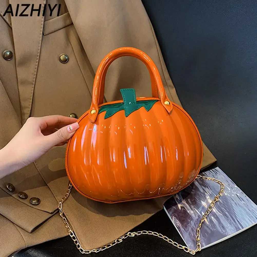 Halloween Crossbody Bags for Women Cute Ghost Chain Pumpkin Shoulder Bag Girls PU Leather Waterproof Creative Candy Purse Gift Z250925