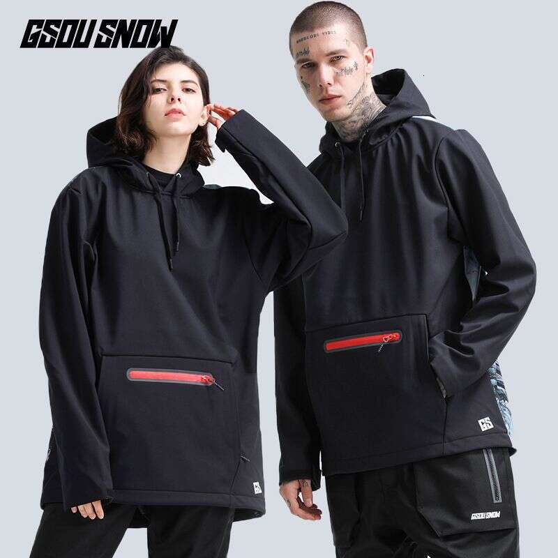 Women's Hooded Snowboard Men's Windproof Waterproof Couple Hoodie Winter Ski Equipment Freestyle Ski Jackets