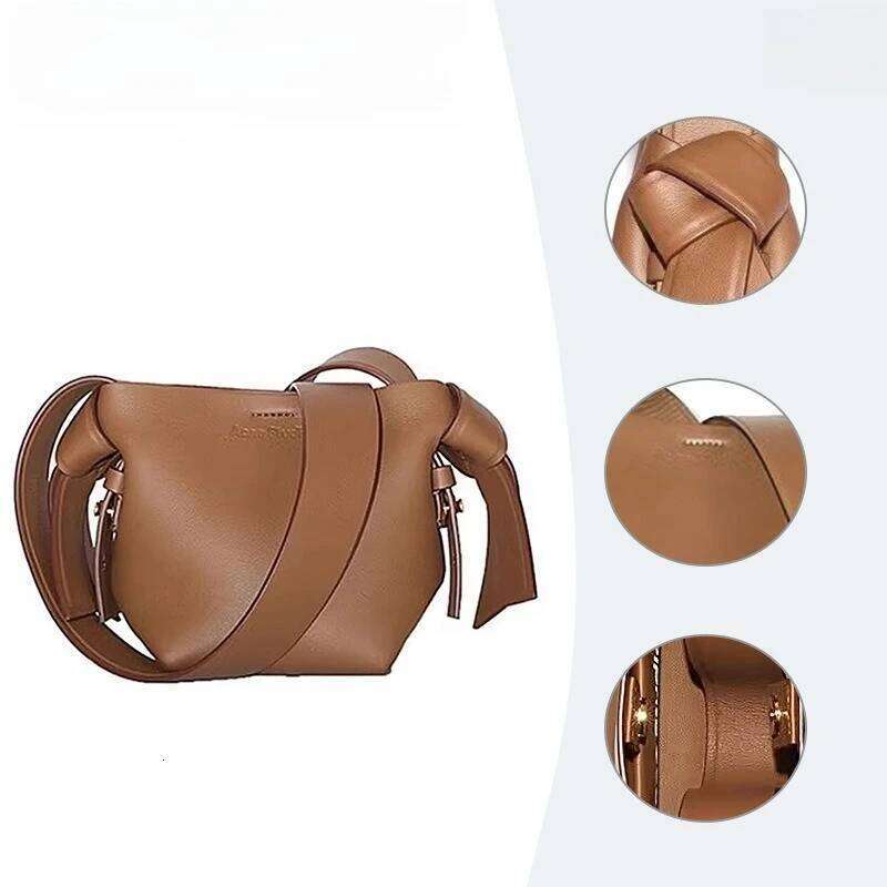 Autumn And Winter New Genuine Leather Women's Simple Design Women Cowhide Shoulder Elegant Versatile Crossbody Bag 250912 Suotong2509