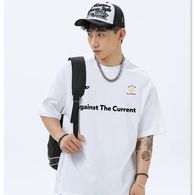 Cool Feeling Breathable Quick Dry Sports TShirt Men Summer American Casual Outdoor Couple Short Sleeve Body Shirt UPF50 240528