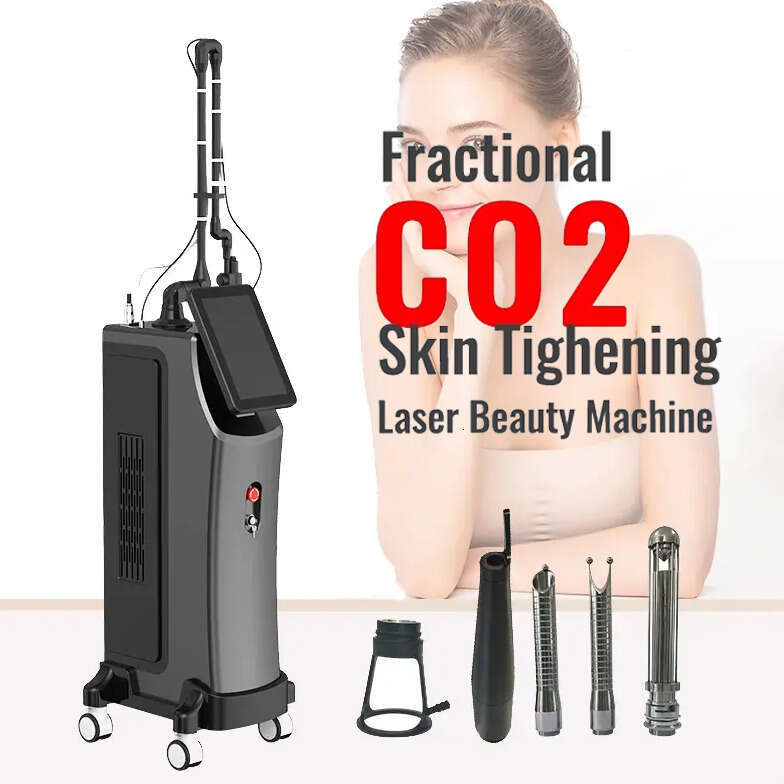 Newest Fractional CO2 Laser Skin Resurfacing Scar Acne Treatment 10600 Dot Matrix Wrinkle Remove Vaginal Tightening Private Care 3 in 1 Beauty Machi