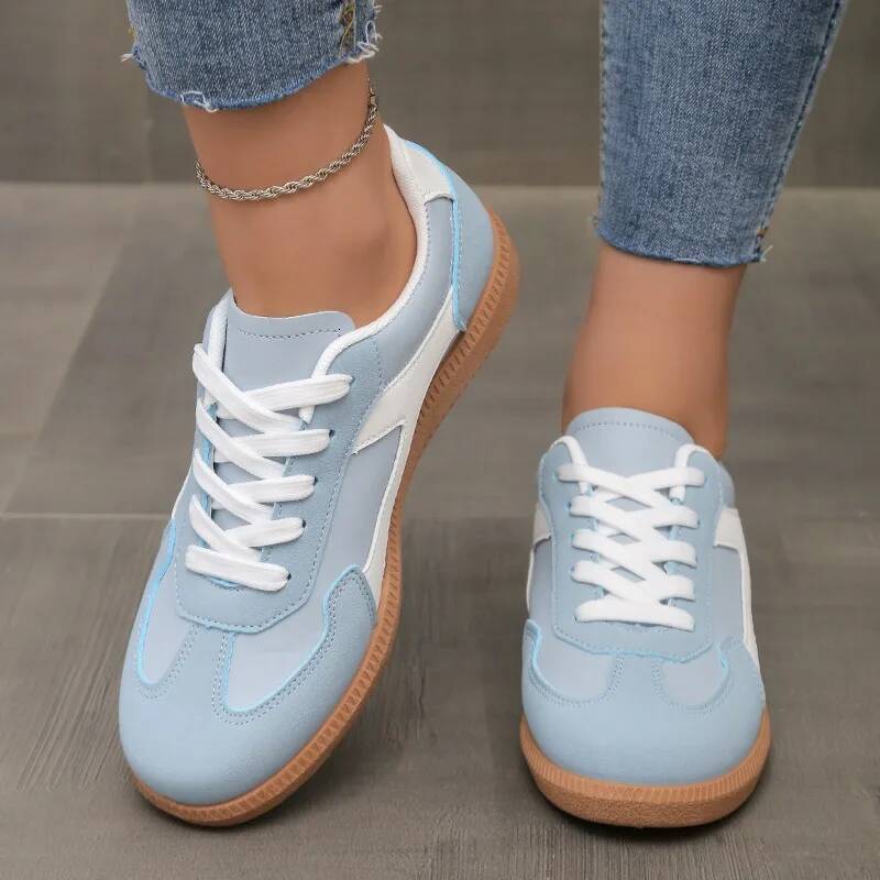 Women's Lace-Up Lightweight Breathable Suitable for Casual Outings and Daily Wear Soft-soled Comfortable Shoes ddmynov