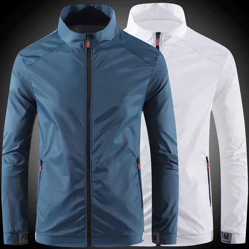 Mens sun protection clothes for summer ultrathin breathable ice silk trendy fashion UV resistant air conditioning jacket jacke X250925