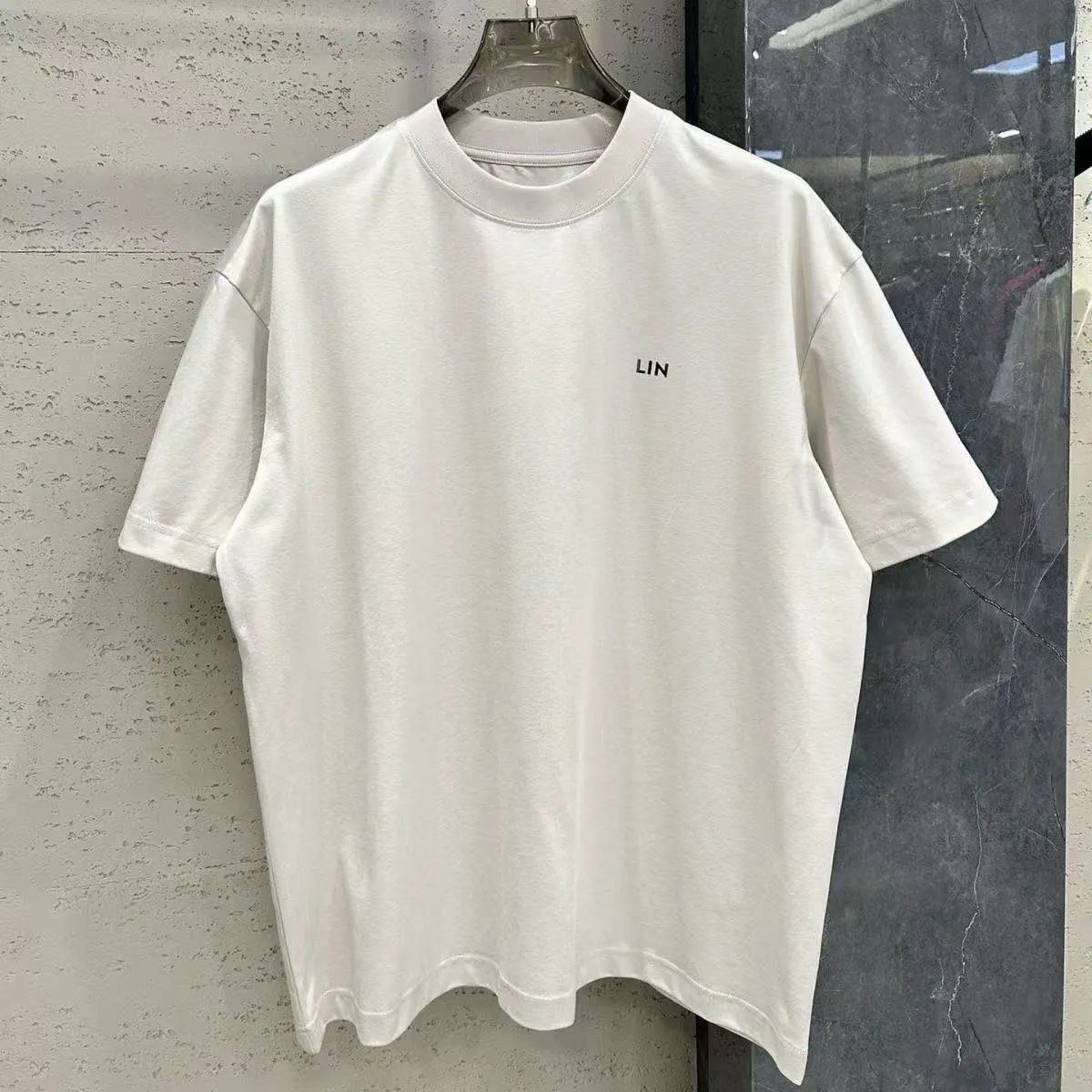 Designer Womens T-shirt Pullover Lettre imprimé Coton Colon Round Round Beach Bing Tees Femmes Casual Polydoule Tshirt à manches courtes