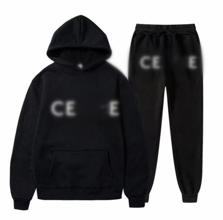 Couvrage de survêtement pour hommes 2 pièces Set Femmes Designer de luxe Men Hoodie Sweetshirt Sweatpants Swensuit Jogging Sports Costume