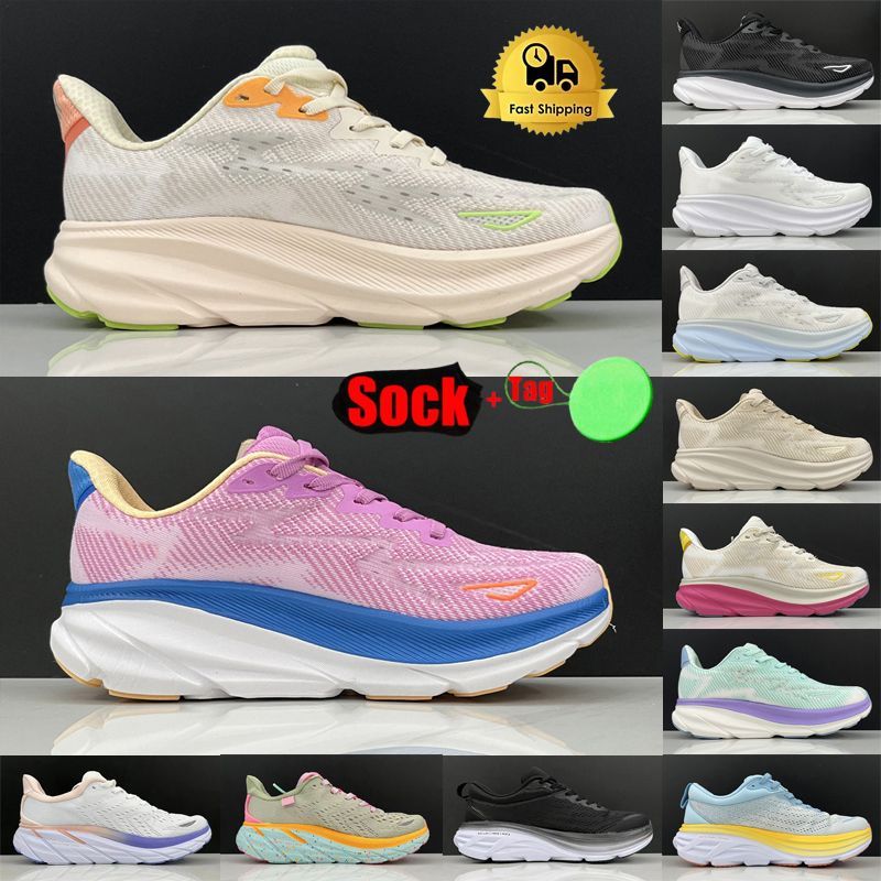 Big Size US 12.5 Running Shoes For Women Bondi 8 Clifton 9 Kawana Mens designer shoes Athletic Road Challenger 7 Sneakers trail trainer Gym worko