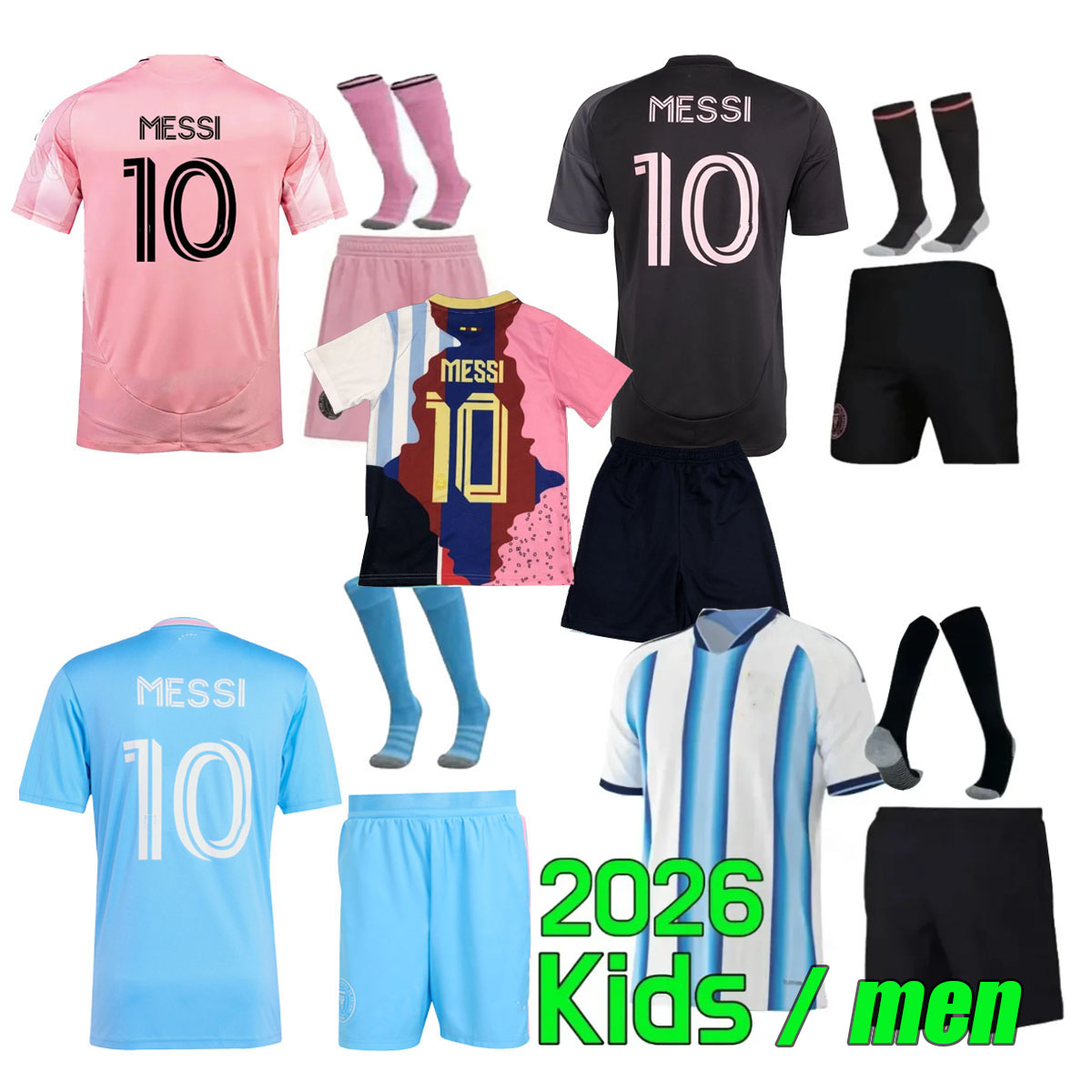 25 26 27 kids football kits MESSIS Soccer Jerseys 2025 2026 MEN football shirts-image-969163328