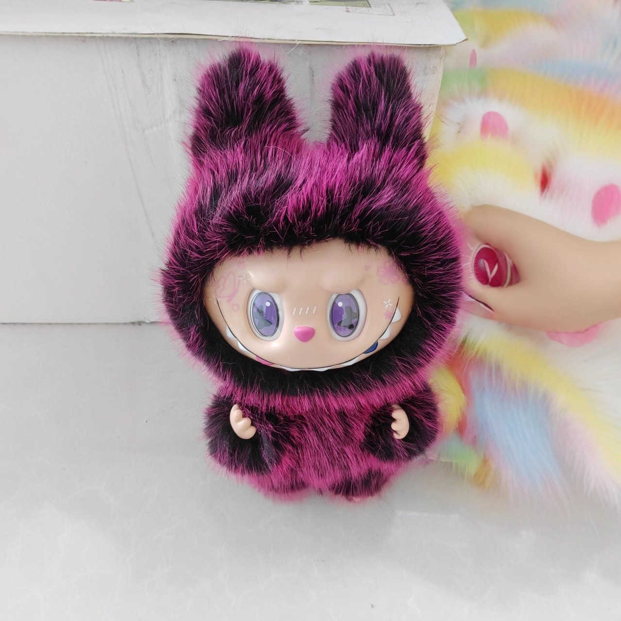 38CM Series Grand Angel Grand Chief Labubu Blind Box Handheld Office Figurine Vinyl Plush L250911YM9R-image-1077190380