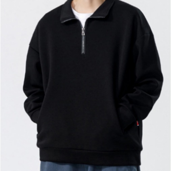 16 Sweat-shirt à col roulé pour les hommes Automne épaissie de la tendance