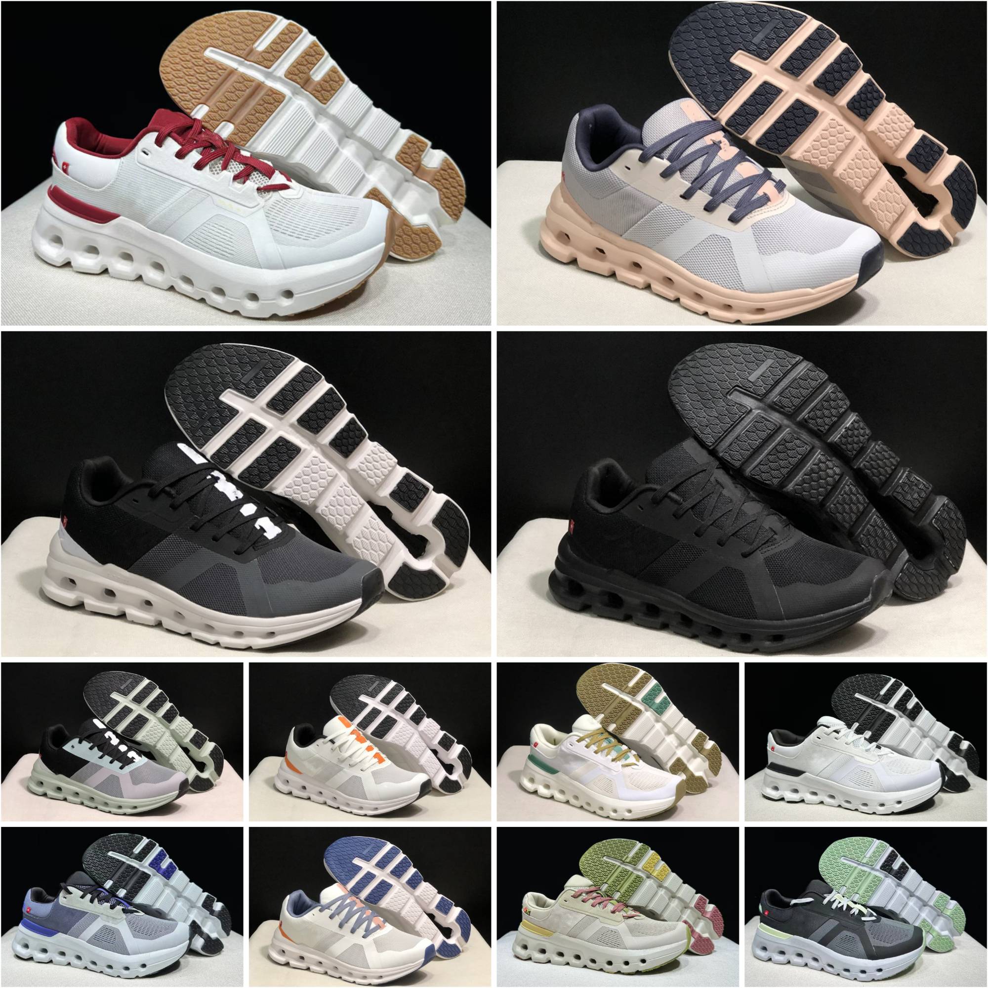 2025 Designer shoes Running Shoes Free Shipping Monster Running Outdoor Shoes for Mens Womens Sneakers Shoes Triple Black White Men Women Trainers S