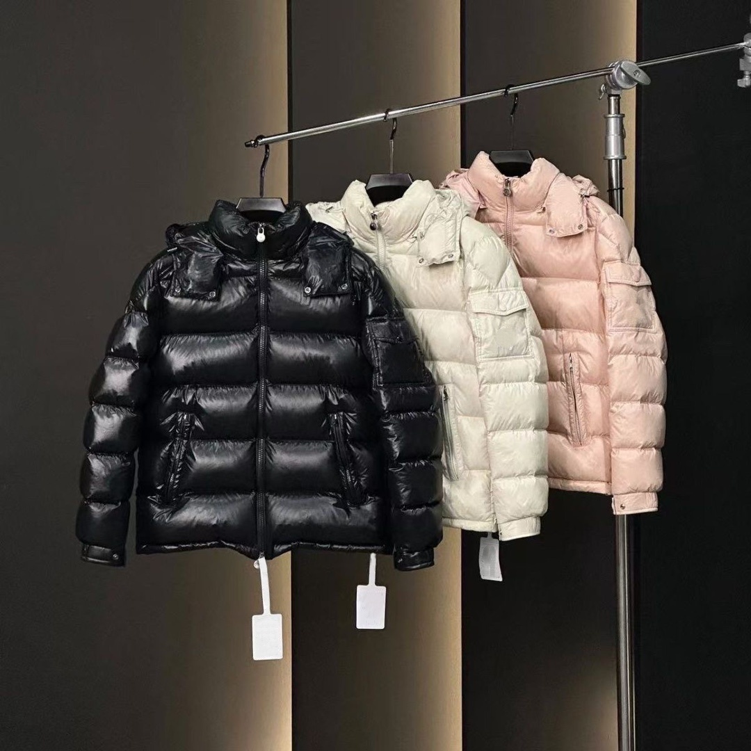 M Embroidered Badge kid designer kids clothes kid puffer jacket casual hooded winter kid tracksuit Outdoor cold resistance and warmth retention down