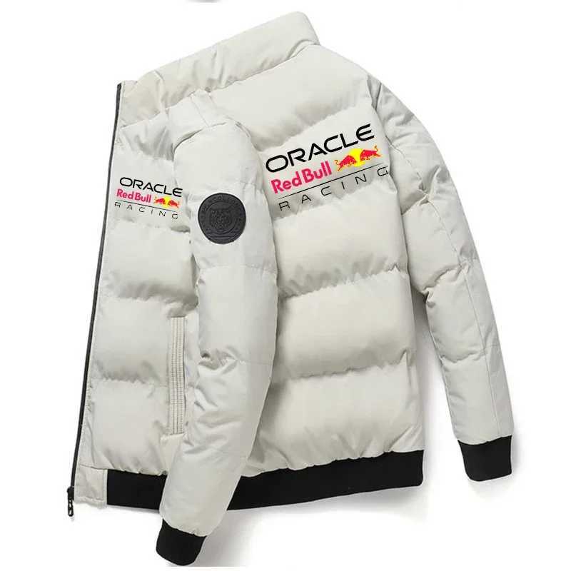 Red Bull 2025 New Thick Jacket Warm CottonPadded Jacket Winter Casual Sports Down Jacket StandUp Collar Windproof Jacket H250926 K9V3