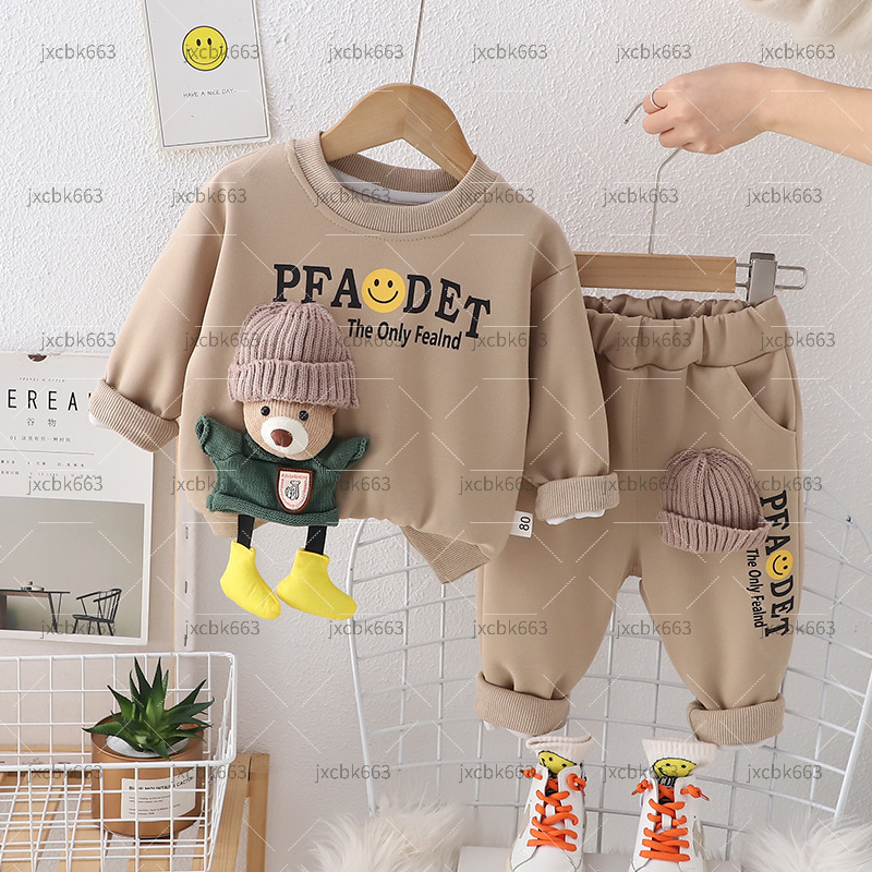 Kids' Designer Tracksuits - Unisex Cartoon Print Sweatshirts & Pants for Children-image-1077495893