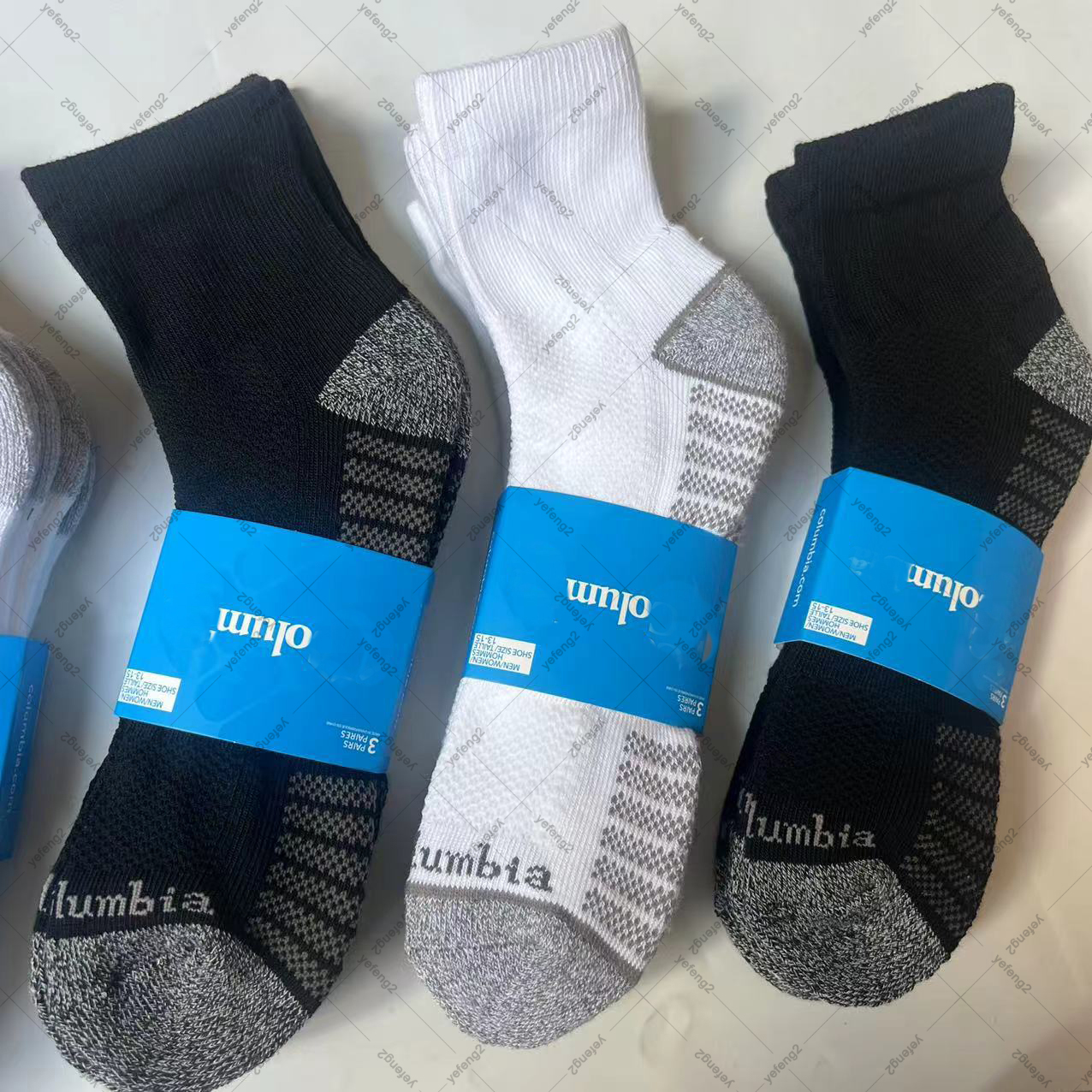 Mens socks designer socks classic colum towel bottom outdoor sports socks fitness running socks-image-1077449802