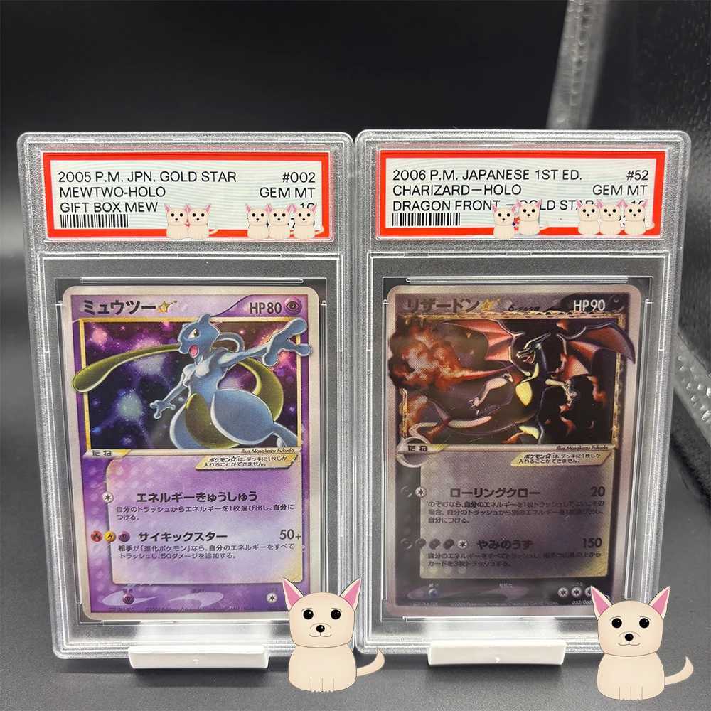 DIY 2006 PM JPN GOLD STAR MEW Collection Card 10Points Card GYARADOS Anime Game Card Gift L260529Y7AX-image-1077462660