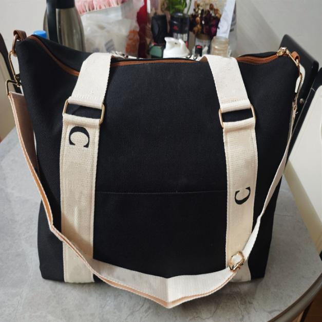 Fashion Luxury Designer Canvas Travel Bags for Men Women Hand Luggage Bags Weekend Overnight Bags Tote Outdoor Storage Bag Large Capacity Duffle-image-957539410