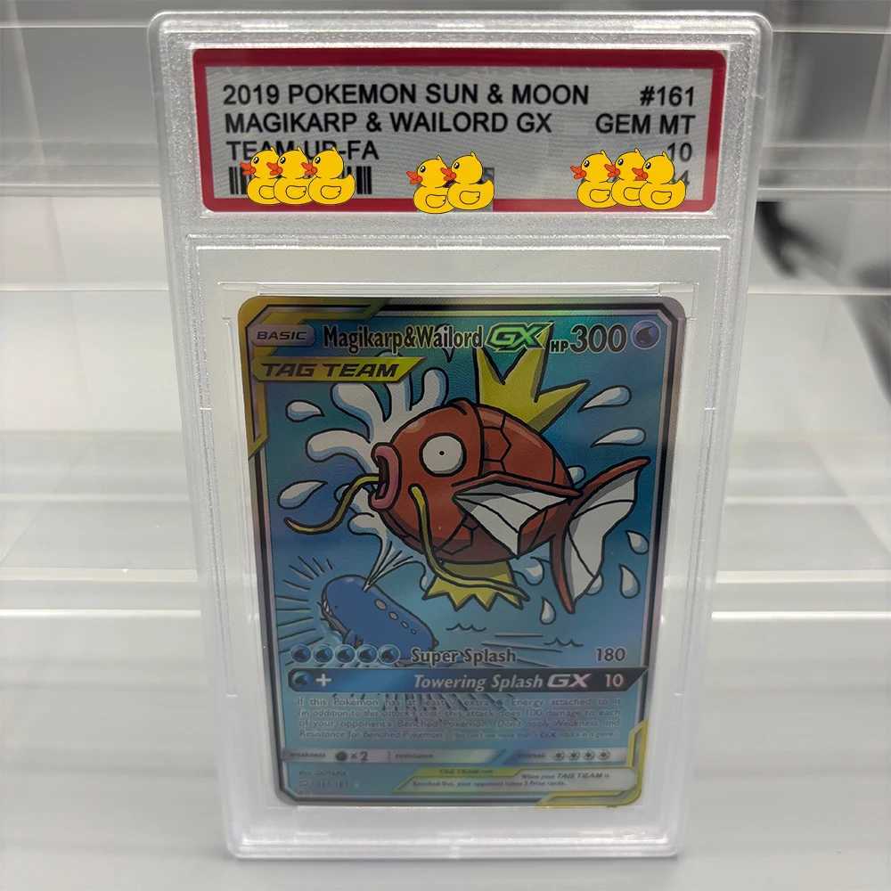 DIY Card Collection Card 2019 SUN MOON MAGIKARP WAILORD 161181 10Points Card Anime Game Gift L260529G34P-image-1077517030