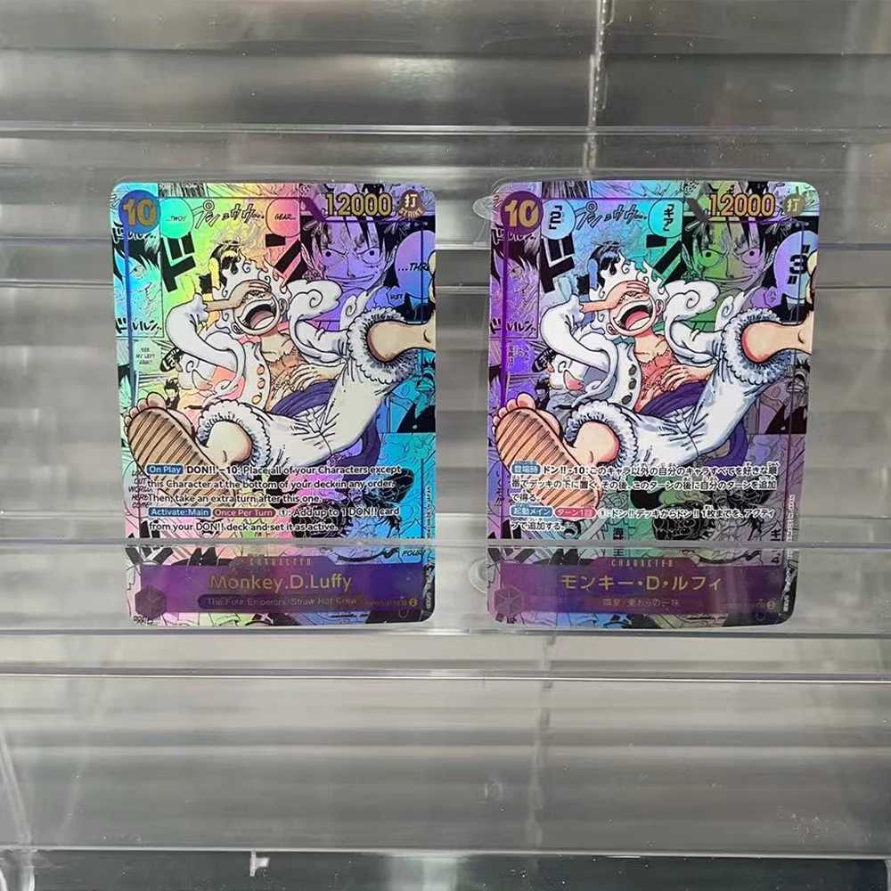 Anime Collection Card Monkey D OP05119 Manga SEC English Refractive Color Card Textured Child Gifts Toy L250928P77S-image-1077537892